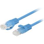 Lanberg ПАТЧ-КАБЕЛ cat. 6 utp 10 М СИН, СЕРТИФИЦИРАН ПО fluke