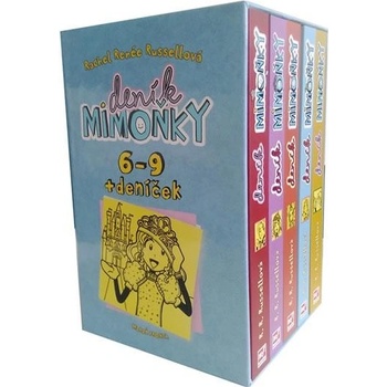 Deník mimoňky - BOX 6–9 + deníček - Rachel Renée Russell