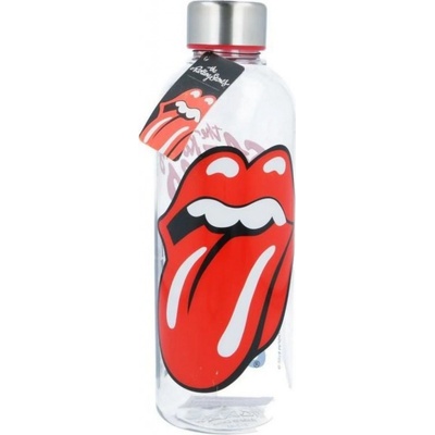 Epee Merch Rolling Stones Hydro Plastová fľaša s licenčným motívom 850 ml