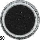 Aspira Glitrový prach na nechty čierny 50