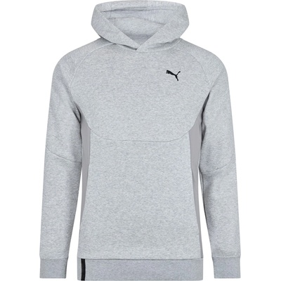 PUMA Суичър Puma Men's Logo Hoodie - Light Gry He