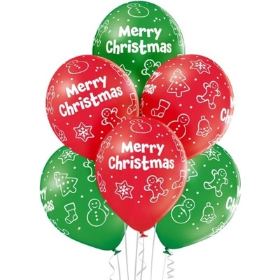 GoDan Balónky QL 11" 27cm Merry Christmas