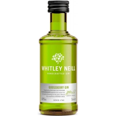 Whitley Neill Gooseberry gin 43% 0,05 l (holá lahev)