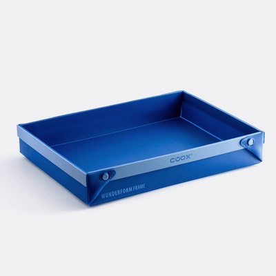 coox Сгъваема форма за печене (тава) COOX WUNDERFORM LQ в син цвят - 34 х 25 х h5, 5 см (COOX 1212-312)