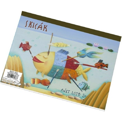 KRPA Skicár A4 20 hárkov 170 g
