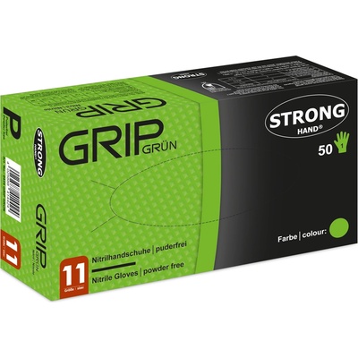 PRA-P-OR s. r. o Prapor grip / Ръкавици за еднократна употреба от нитрил - зелени xl (prapor182030)