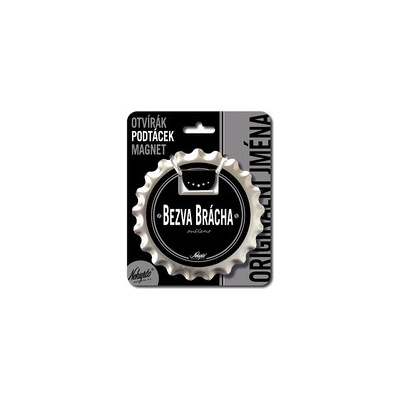 Nekupto Otvírák na pivo, podtácek Bezva brácha V.I.P.