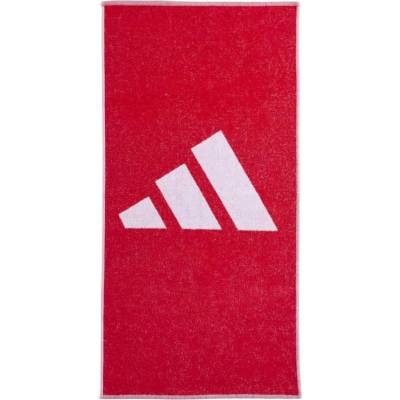 Adidas ručník 50 x 100 cm červený