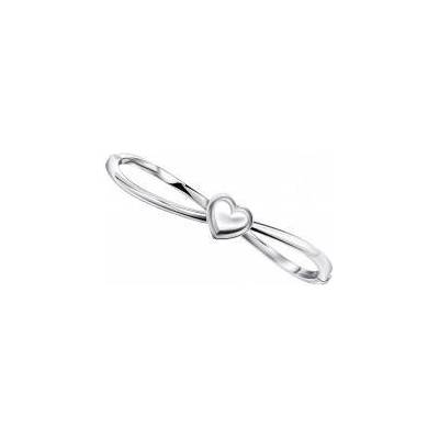 Strieborný náramok Hinged Heart B5524