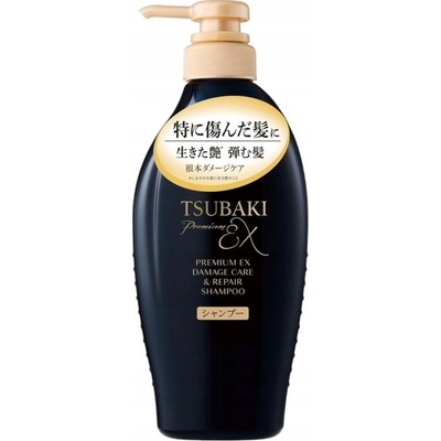 SHISEIDO TSUBAKI Prémiový šampon Premium EX Damage Care & Repair 450 ml