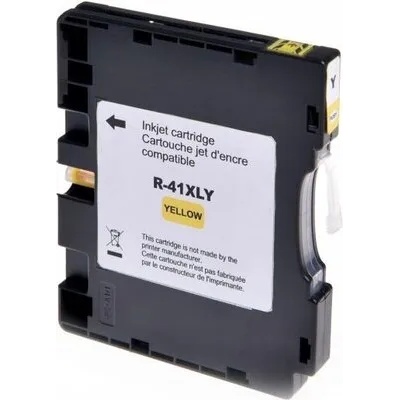 Compatible Мастило гел ORINK GC41Y, RICOH, 32 ml, 2500 копия, Yellow (ORINK-INK-RICOH-GC41Y)