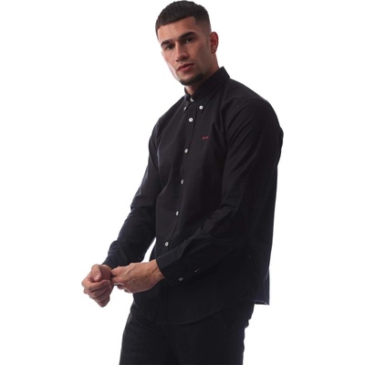 HUGO BOSS Риза с дълъг ръкав Boss Men's Long Sleeve Shirt - Dark Blue