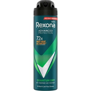 Rexona Men Advanced Protection Quantum Dry 72h deo spray 150 ml