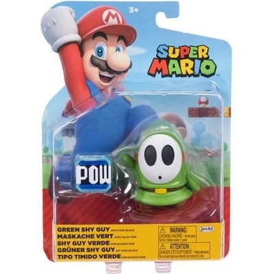 Jakks Pacific Super Mario Green Shy Guy s Pow Block