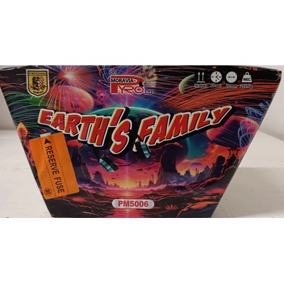 PyroMoravia Baterie 36 ran Z Silent EARTHS FAMILY baterie 36 ran PM5006