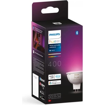 Philips Hue White and color ambiance 8719514491403 LED žiarovka GU5,3 MR16 6,3W/400lm 2200-6500K+RGB