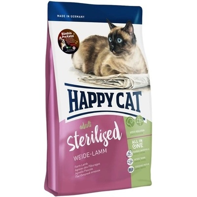 Happy cat Sterilised Weide Lamm Jehnečí 0,3 kg