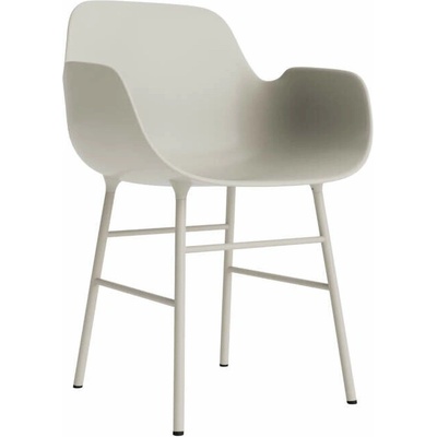 Normann Copenhagen Form s podrúčkami light grey / steel
