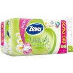 Zewa Тоалетна хартия Zewa Deluxe Camomile Comfort 3-слойна, 16 ролки, ролка 19, 3 м