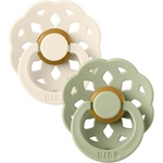 BIBS Залъгалки Bibs - Boheme, Ivory-Sage, 6-18 м, 2 броя (240101) - baby