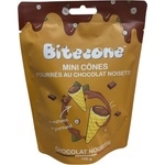Bitecone Франция (Fabriqué en Bretagne) Bitecone Вафлени Фунийки с Лешник и Шоколад 100 г