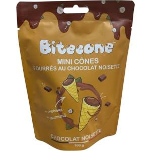 MILTONAS Bitecone вафлени фунийки Лешникови