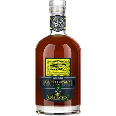 Nation British Guyana Cask Strength 7y 59% 0,7 l (holá láhev)