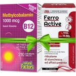 Natural Factors Промопакет Витамин B12 + ФероАктив желязо + фолиева киселина | Natural Factors (77271)