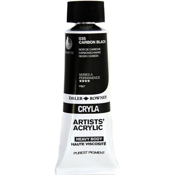 Daler-Rowney Cryla Artists’ АКРИЛНА боя Carbon Black 75 ml 1 бр (125075035)