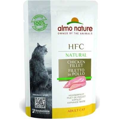 Almo Nature cat Natural kuřecí filet 55 g
