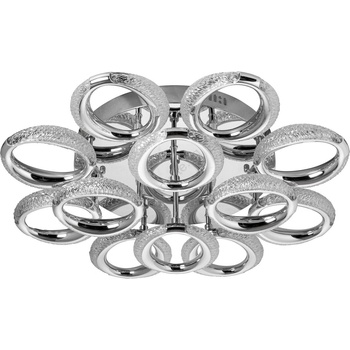 Venti LED Плафониера 12xLED/14W/230V 3000-5000K Ø 60 см лъскав хром (VE0576)