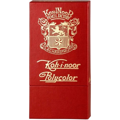 Koh i Noor umělecké pastelky 3824 v kovové krabičce 24 barev