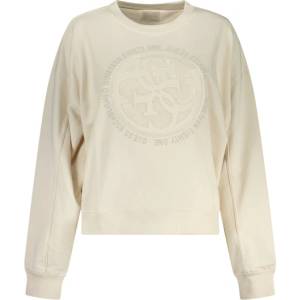 Guess jeans Дамски спортен суичър с цип guess jeans, Размер xs, Цвят Бяло (w5yq07kb681_big9l9)