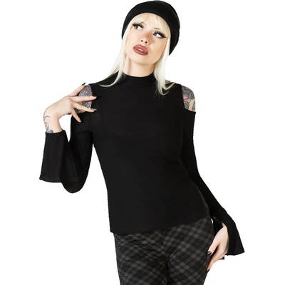 KILLSTAR дамска тениска с дълъг ръкав KILLSTAR - Branwen - черно - KSRA010039