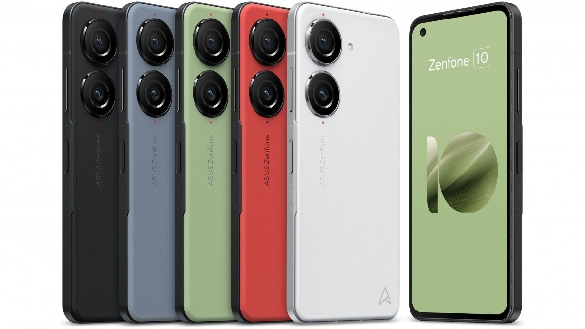 Asus Zenfone 10 v několika barevných variantách zadního krytu Asus Zenfone 10 v několika barevných variantách zadního krytu