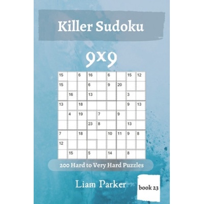 Killer Sudoku - 200 Hard to Very Hard Puzzles 9x9 book 23