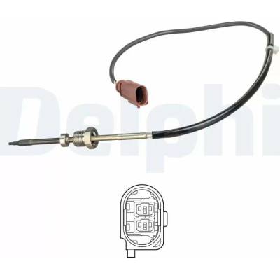 DELPHI Čidlo teploty výfukových plynů DF TS30259