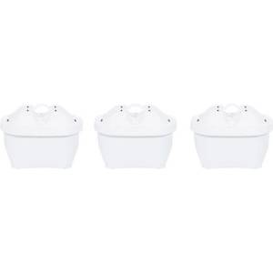 Aquaphor Комплект 3 бр филтри за вода Aquaphor MAXFOR+ Mg 220006, 200 л, Бял (220006) Филтрираща кана