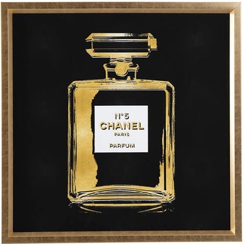 Fragrance obraz čierno-zlatý