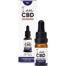 I AM CBD Full Spectrum CBD olej 15% s borůvkovou příchutí 10 ml