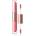 Revolution Beauty Double Up течни очни сенки 2 в 1 цвят Blissful Pink 2x2.2ml