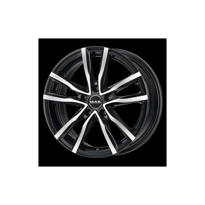 MAK Milano 7x17 5x115 ET40 black mirror