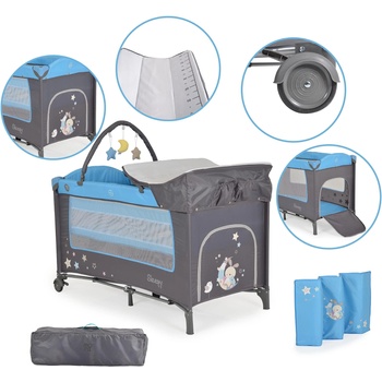 Image 1 of Moni Детска кошара Sleepy син (106501)