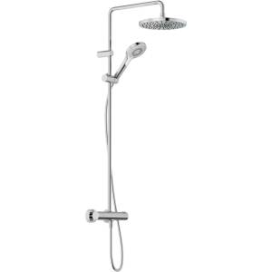 Kludi - Душ гарнитура с термостат, диаметър 25 см, 3 струи, хром 6906705-81 (6906705-81)