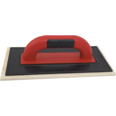 Toptrade Hladítko ABS, plst bílá, Professional, 250×130×8 mm