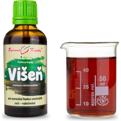 Čerešňa višňová kvapky tinktúra 50 ml
