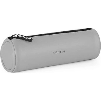 PASTELINI Puzdro etue PU guľatá šedá