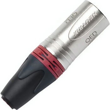 QED Накрайник QED Reference XLR M - червен (QE3288-R)