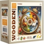 Wooden City Дървен пъзел Wooden City от 250 части - Коне (HE 0308-L)
