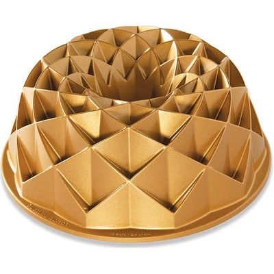 Nordic Ware Forma na bábovku JUBILEE zlatá 2,4 l 88377